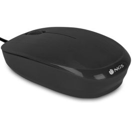 Ratón Óptico NGS NGS-MOUSE-0906 Negro 1000 dpi