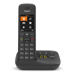 Gigaset C575A Teléfono Inalámbrico DECT Negro con Contestador Automático y Pantalla a Color