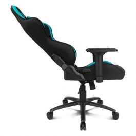 Drift DR110BL Silla Gaming Negra y Azul, Butaca para Jugar con Asiento Acolchado, Transpirable, Reposabrazos 4D y Cojines Lumbar y Cervical