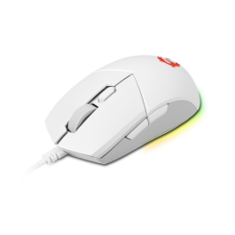 MSI CLUTCH GM11 WHITE ratón Ambidextro USB tipo A Óptico 5000 DPI MSI CLUTCH GM11 WHITE ratón Ambidextro USB tipo A Óptico 5000 DPI