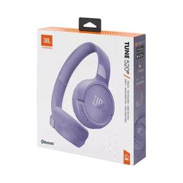 JBL Tune 520BT Auriculares Diadema Inalámbricos Bluetooth 5.3, Supraaurales Plegables, Batería 57h, Púrpura