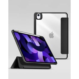 eSTUFF Funda Desmontable BOSTON para iPad Air 5/4 10.9 con Soporte Lápiz - Protectora TPU/PC, Activación/Suspensión Automática, Negro/Transparente Precio: 42.50000007. SKU: B1DWH5RWDC