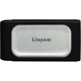 Kingston SXS2000/1000G Disco SSD Externo Portátil 1TB USB 3.2 Gen 2x2 2000 MB/s USB-C IP Resistente Agua/Polvo Plata