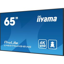 iiyama LH6575UHS-B1AG Pantalla Profesional 65" 4K UHD WiFi Señalización Digital 24/7