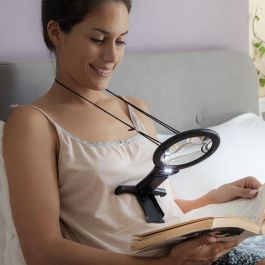 Lupa Manos Libres con luz LED Zooled InnovaGoods