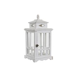 DKD Home Decor Farola Tradicional Blanco Pino y Cristal 22.5 x 47 x 22.5 cm Precio: 34.95000058. SKU: S3014042