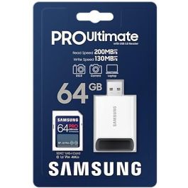 CARD Card 64GB Samsung XC PRO Ultimate (CL10) Reader retail