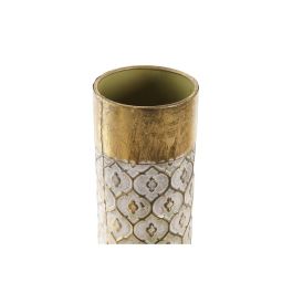 Portavela Arabe DKD Home Decor Dorado 11 x 41 x 11 cm Set de 2 Portavela Arabe DKD Home Decor Dorado 11 x 41 x 11 cm Set de 2