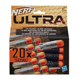 Nerf Ultra 20 Dardos E6600 Hasbro - Dardos de Repuesto para Lanzadores Nerf Ultra, Alcance hasta 36m, Punta Aerodinámica, Tecnología Aerofin Precio: 10.50000006. SKU: B12ZLM9KFP