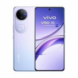 Vivo 5669027 Smartphone V50 5G, 12GB/512GB, 6.77" AMOLED 120Hz, Cámara ZEISS 50MP OIS, Bat. 6000mAh 90W, Snapdragon 7 Gen 3, Púrpura