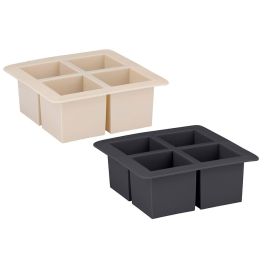 Alpina Cubitera de Silicona para 4 Cubos de Hielo, Apta Lavavajillas, 15.2x15.2x5.8 cm, Colores Surtidos Precio: 3.50000002. SKU: B19BV687QN