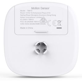 Eufy Sensor de Movimiento para Alarma Doméstica, 100° Campo de Visión, 9m Alcance, Batería 2 Años, Conectividad Inalámbrica, Blanco