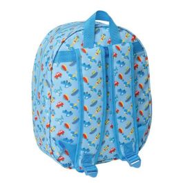 Mochila Escolar 3D Safta 27 x 33 x 10 cm Avión