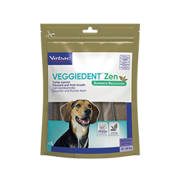 Virbac Veggiedent Zen M para Perros de 10-30 kg, 15 Unidades