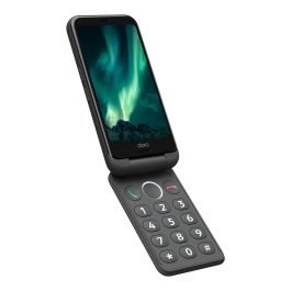 Doro Aurora A20 Smartphone Plegable Android 14 4G 4GB RAM 64GB Graphite - Teléfono móvil tipo concha para personas mayores
