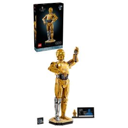 Lego Star Wars 75398 C-3PO Minifigura de Droide para Construir Kit de Modelo para Adultos