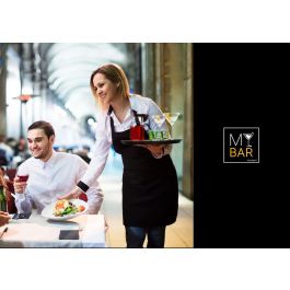 Inde Bandeja Camarero Antideslizante Wood 41 cm My Bar (12 Unidades)