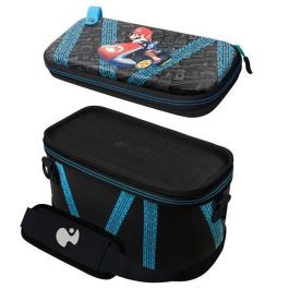 PDP PDP0708056072018 Bolsa de Viaje para Nintendo Switch Mario Kart Drift Brillo Nocturno Negro