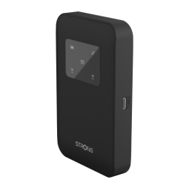 STRONG Wi-Fi 900 MiFi Hotspot Router 4G+ LTE Doble Banda 2.4/5 GHz Portátil Batería 2500 mAh Negro