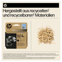 HP Cartucho Tinta Original EvoMore 924e Negra Alto Rendimiento XL 1000 páginas Individual