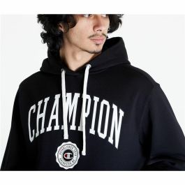 Sudadera con Capucha Hombre Champion Negro 118 Freeze