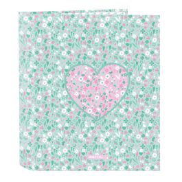 Carpeta de anillas Safta Cuore Menta A4 27 x 33 x 6 cm