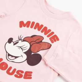 Cerdá Vestido Minnie French Terry para Niña 4 Años Rosa - Ropa Infantil Oficial