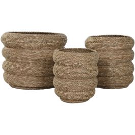 Macetero Urban DKD Home Decor Marron 42 x 39 x 42 cm Set de 3 Precio: 79.9499998. SKU: B1FWWB72NP