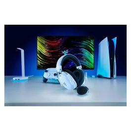 Razer Auriculares BlackShark V3 Pro Inalámbrico y Alámbrico Blanco para PlayStation PS5 PC Mac Smartphones