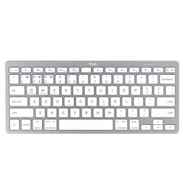 Trust Teclado Basics Bluetooth para PC, Tablet y Smartphone, Blanco-Plata Precio: 16.89000038. SKU: B1F95B84NC