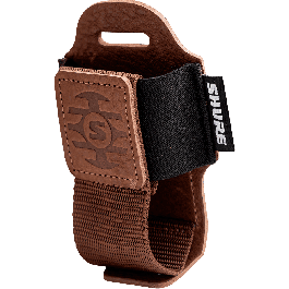 SBG Funda Para Petaca Sbg Marrón Cuero Genuino Y Nylon