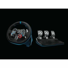 Logitech Volante G29 Driving Force - Force Feedback, Compatible con PS3/PS4/PC, Construcción Duradera