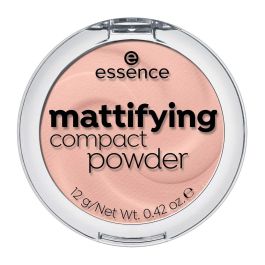 Essence #10 Polvo Compacto Matificante Mosaico Light Beige, Acabado Natural, Cruelty Free, Vegano, Sin Parabenos, Dermatológicamente Probado, 12g
