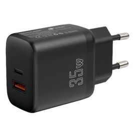 Leotec LECSPH35W2K cargador de dispositivo móvil Universal Negro Corriente alterna Carga rápida Interior Leotec LECSPH35W2K cargador de dispositivo móvil Universal Negro Corriente alterna Carga rápida Interior