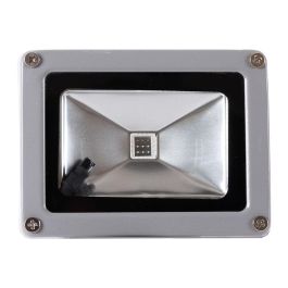 Foco Proyector LED COB 10W 800Lm RGB IP65 con Mando a Distancia Aluminio 40.000H [JWSFL10RGB]