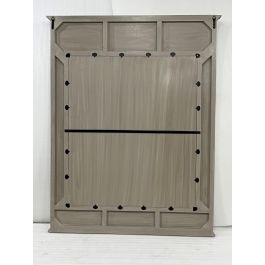 DKD Home Decor Espejo Romántico Gris Mango MDF 133 x 8.5 x 167 cm