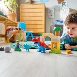 LEGO 10463 DUPLO Marvel Dinosaurio Spidey Rex vs Duende Verde - Set de Construcción con Figuras para Niños +2 Años