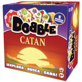Asmodee Dobcat08Es Dobble Catan - Juego de Mesa Edición Especial, Encuentra Símbolos, 5 Modos de Juego, Edad +6 años Precio: 16.78999993. SKU: B17MYX6GH4