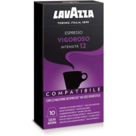 Cápsula Lavazza Vigoroso para cafeteras Nespresso/ Caja de 10