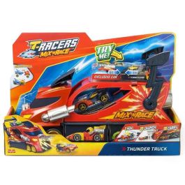 Camion thunder truckt-racers mix ‘n race transporta y lanza coches incluye coche exclusivo. 23x35x12cm Camion thunder truckt-racers mix ‘n race transporta y lanza coches incluye coche exclusivo. 23x35x12cm