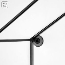 Estantería Max Home Hierro Madera MDF 21 x 25 x 10 cm (6 Unidades)