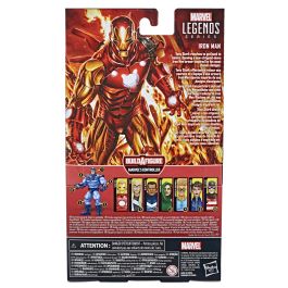 Hasbro Figura Marvel Legends Iron Man - Figura articulada de PVC 15 cm con cabeza y manos opcionales Hasbro Figura Marvel Legends Iron Man - Figura articulada de PVC 15 cm con cabeza y manos opcionales