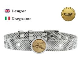 Pulsera Unisex Designer Talent Jewels TJA-3-06-01-1-235 Plateado