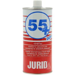 Jurid 55+ Líquido de frenos sintético DOT 4 de 1L para coches y motos - Puntos ebullición seco 249°C / húmedo 158°C Precio: 24.99000053. SKU: S7117455