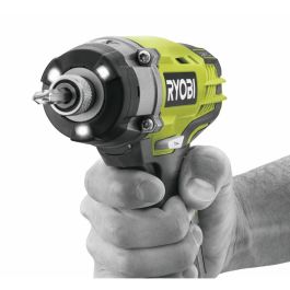 Ryobi Destornillador de Impacto Inalámbrico 18V, 3 Modos de Velocidad Ajustables (40, 120, 220 Nm)