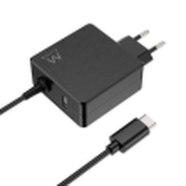 Ewent EW3978 cargador de dispositivo móvil Portátil Negro Corriente alterna Carga rápida Interior Ewent EW3978 cargador de dispositivo móvil Portátil Negro Corriente alterna Carga rápida Interior