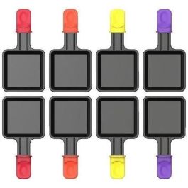 Fagor FG816 Fondue y Parrilla Eléctrica 3 en 1, 1100W, 1.5L Capacidad, 8 Personas, Parrilla Antiadherente