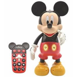 Lexibook Robot Interactivo de Mickey, Efectos de Sonido y Luces, Funciona con Pilas AA, Edad +3 Años, Plástico, Medidas 29.8x21x13.1cm