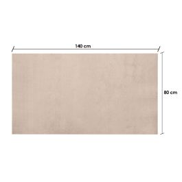 Giftdecor Alfombra Suave Beige Oscuro de Fieltro 100% Poliéster 80x140 cm, 3 cm alto (9 Unidades) Giftdecor Alfombra Suave Beige Oscuro de Fieltro 100% Poliéster 80x140 cm, 3 cm alto (9 Unidades)