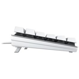 Cherry Keyboard KC 200 MX MX2A BROWN [DE] Teclado mecánico con switch MX2A BROWN, blanco/plateado